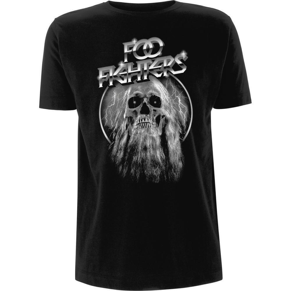 Foo Fighters Unisex T Shirt Bearded Skull